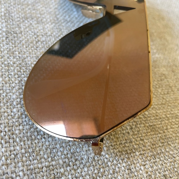 Rose Gold FENDI Sunglasses - Picture 11 of 12